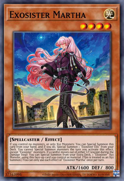 Exosister Martha - MP23-EN127 - 1st Edition - Prismatic Secret Rare