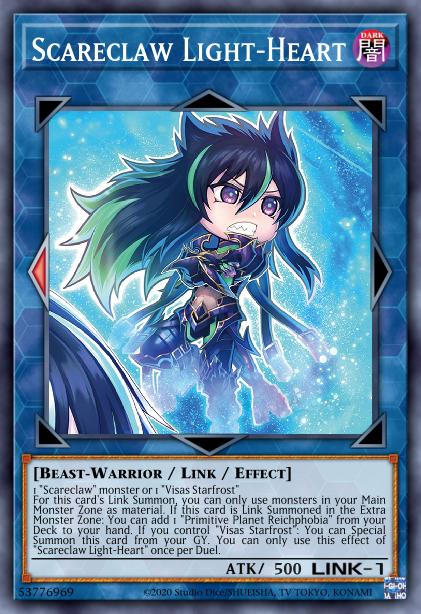 Scareclaw Light-Heart - MP23-EN136 - 1st Edition - Prismatic Secret Rare