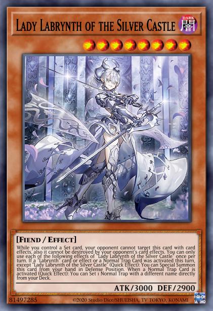Lady Labrynth of the Silver Castle - MP23-EN177 - 1st Edition - Prismatic Secret Rare