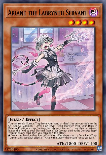 Ariane the Labrynth Servant - MP23-EN228 - 1st Edition - Prismatic Secret Rare