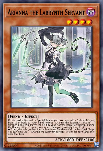 Arianna the Labrynth Servant - MP23-EN229 - 1st Edition - Prismatic Secret Rare