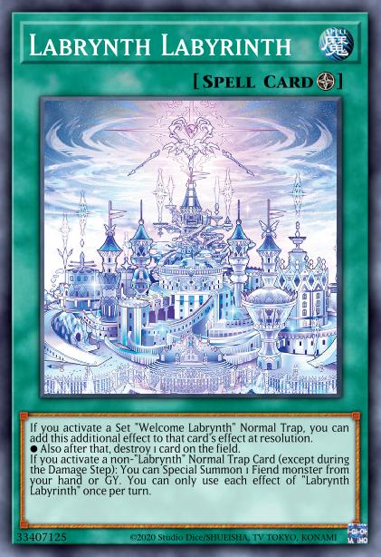 Labrynth Labyrinth - MP23-EN233 - 1st Edition - Prismatic Secret Rare