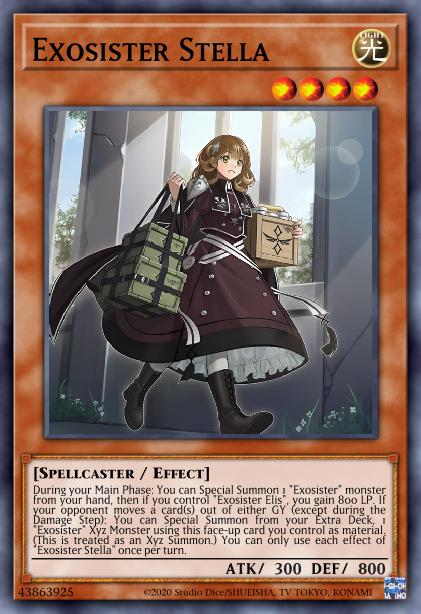 Exosister Stella - MP23-EN253 - 1st Edition - Prismatic Secret Rare
