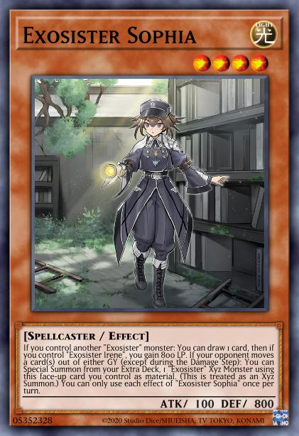 Exosister Sophia - MP23-EN255 - 1st Edition - Prismatic Secret Rare