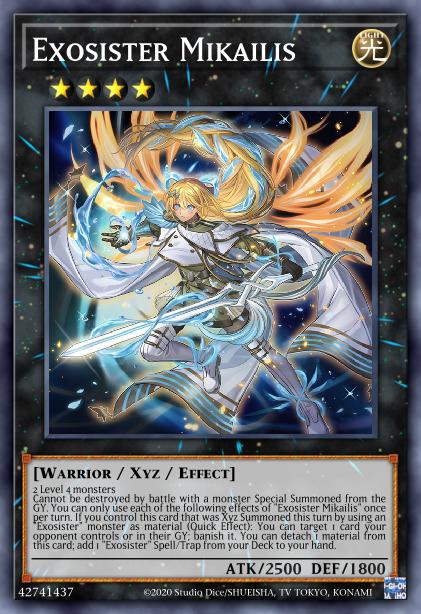 Exosister Mikailis - MP23-EN256 - 1st Edition - Prismatic Secret Rare