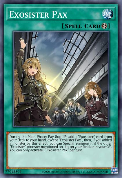 Exosister Pax - MP23-EN260 - 1st Edition - Prismatic Secret Rare