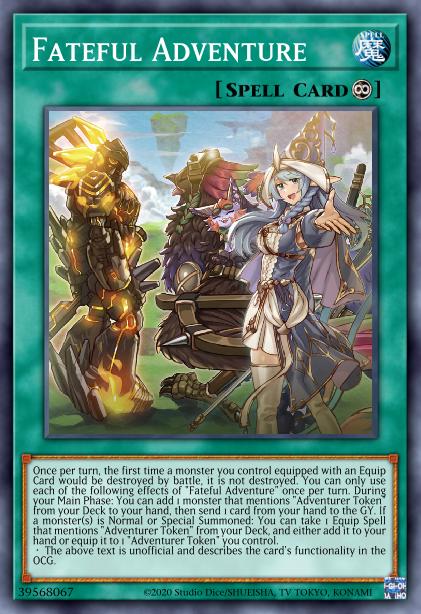Fateful Adventure - MP23-EN268 - 1st Edition - Prismatic Secret Rare