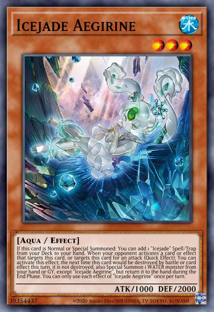 Icejade Aegirine - MP23-EN007 - 1st Edition - Super Rare
