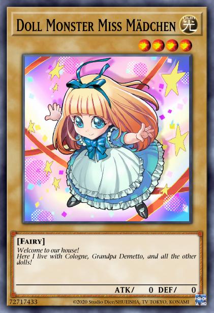 Doll Monster Miss Mädchen - MP23-EN051 - 1st Edition - Super Rare