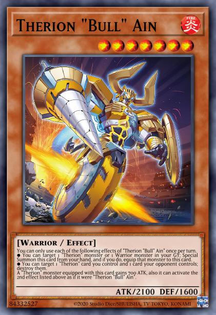 Therion Bull" Ain" - MP23-EN059 - 1st Edition - Super Rare