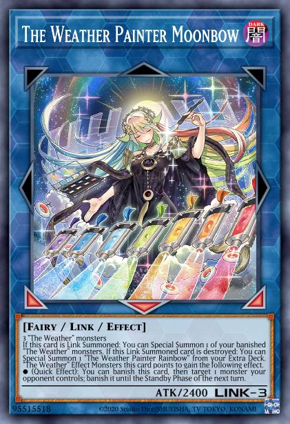 The Weather Painter Moonbow - MP23-EN089 - 1st Edition - Super Rare