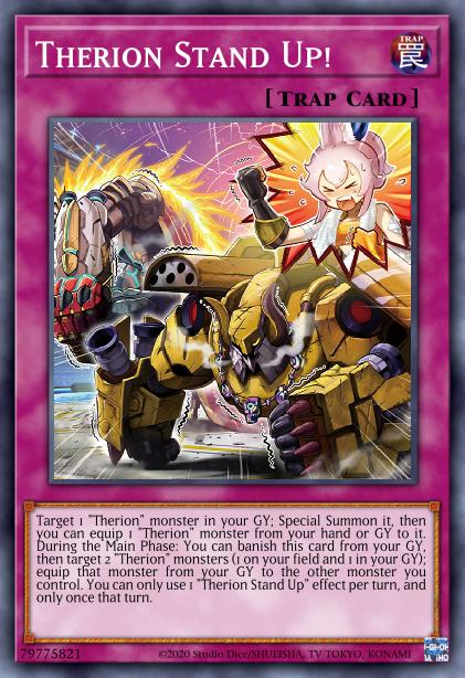 Therion Stand Up! - MP23-EN101 - 1st Edition - Super Rare