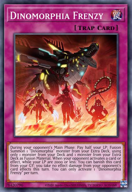 Dinomorphia Frenzy - MP23-EN107 - 1st Edition - Super Rare