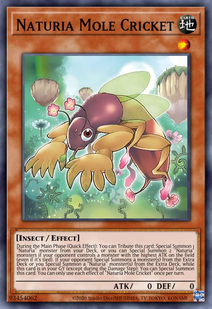 Naturia Mole Cricket - MP23-EN170 - 1st Edition - Super Rare