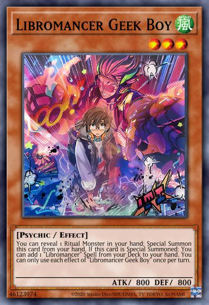 Libromancer Geek Boy - MP23-EN001 - 1st Edition - Ultra Rare