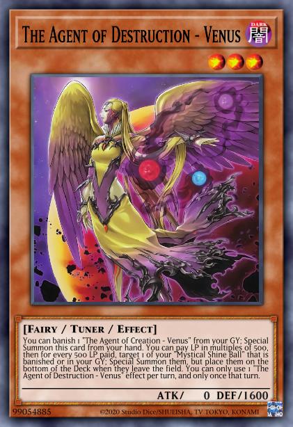 The Agent of Destruction - Venus - MP23-EN015 - 1st Edition - Ultra Rare