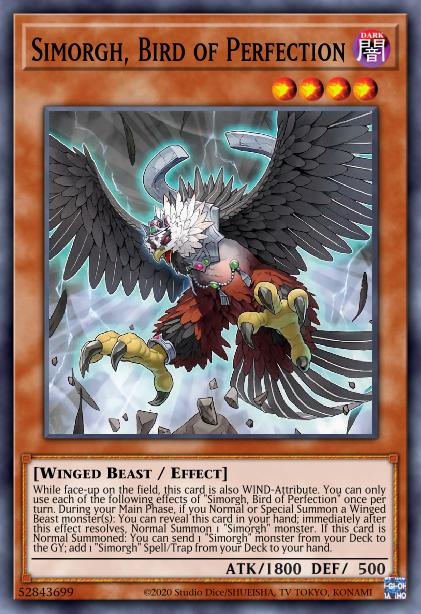 Simorgh, Bird of Perfection - MP23-EN016 - 1st Edition - Ultra Rare