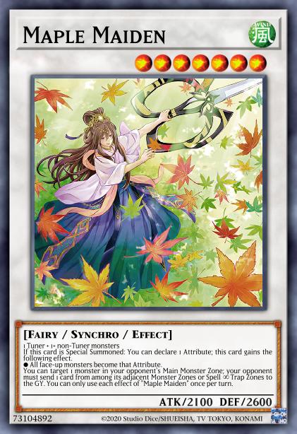 Maple Maiden - MP23-EN022 - 1st Edition - Ultra Rare