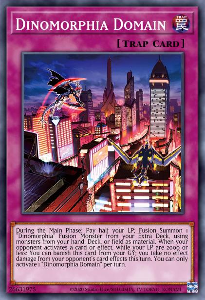 Dinomorphia Domain - MP23-EN037 - 1st Edition - Ultra Rare