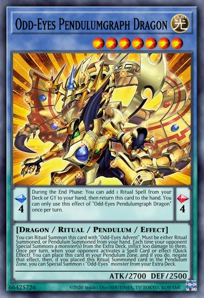 Odd-Eyes Pendulumgraph Dragon - MP23-EN079 - 1st Edition - Ultra Rare