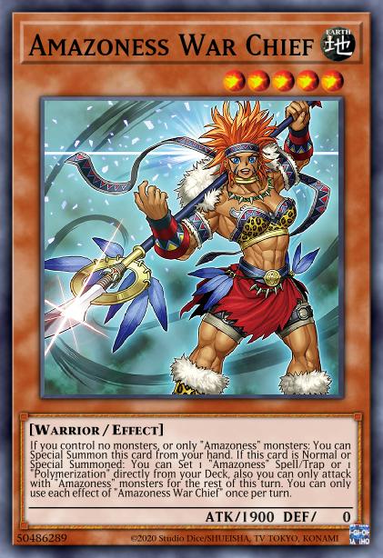 Amazoness War Chief - MP23-EN221 - 1st Edition - Ultra Rare