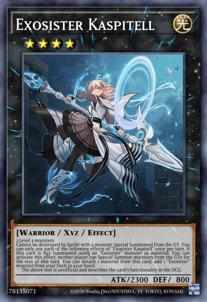 Exosister Kaspitell - MP23-EN257 - 1st Edition - Ultra Rare