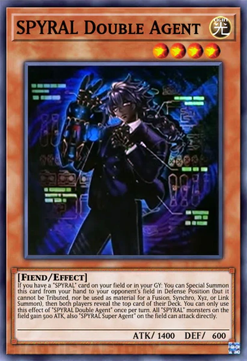 SPYRAL Double Agent - MP23-EN283 - 1st Edition - Ultra Rare