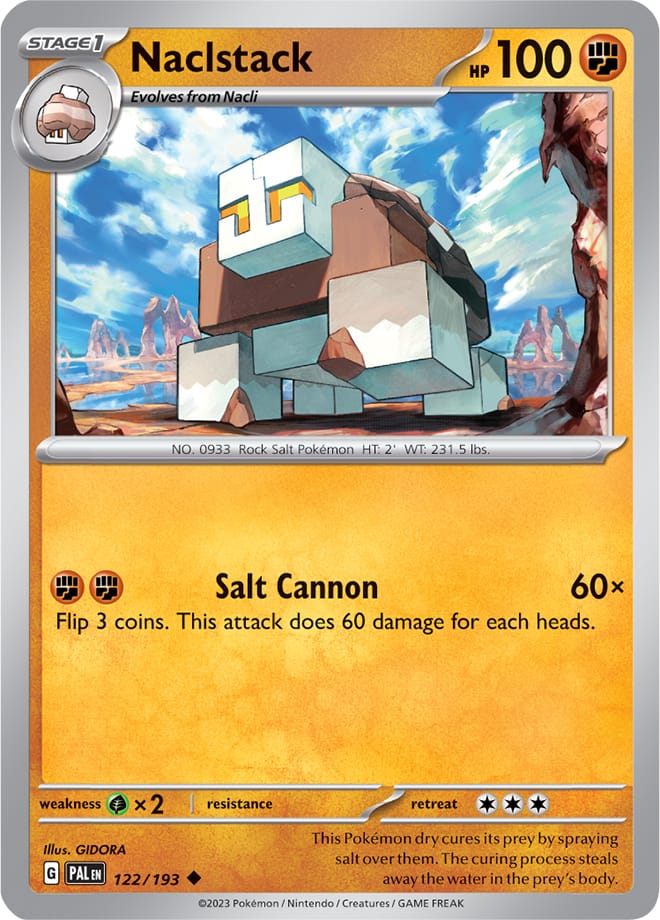 Naclstack - Paldea Evolved 122/193 - Uncommon