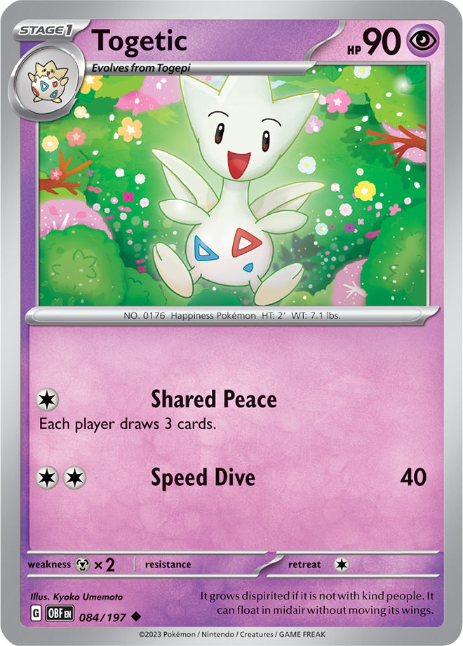 Togetic - Obsidian Flames 084/197 - Uncommon