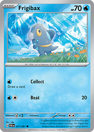 Frigibax - Paldean Fates - 017/091 - Common
