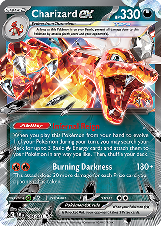 Charizard ex - Paldean Fates - 054/091 - Double Rare