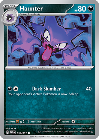 Haunter - Paldean Fates - 056/091 - Common