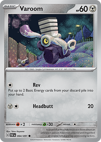 Varoom - Paldean Fates - 064/091 - Common
