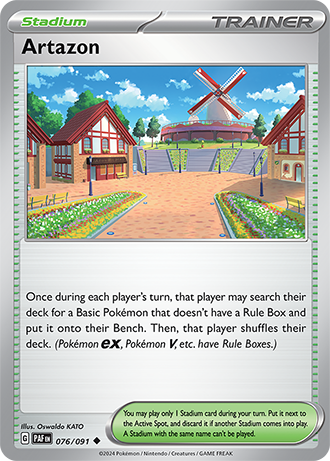 Artazon - Paldean Fates - 076/091 - Uncommon