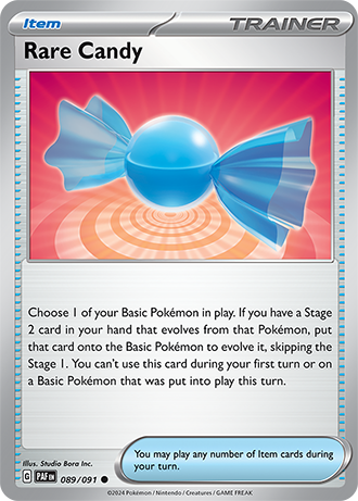 Rare Candy - Paldean Fates - 089/091 - Common