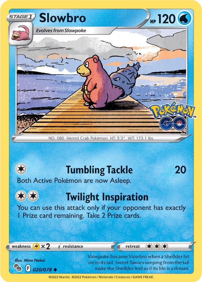 Slowbro - Pokemon Go 020/078 - Uncommon