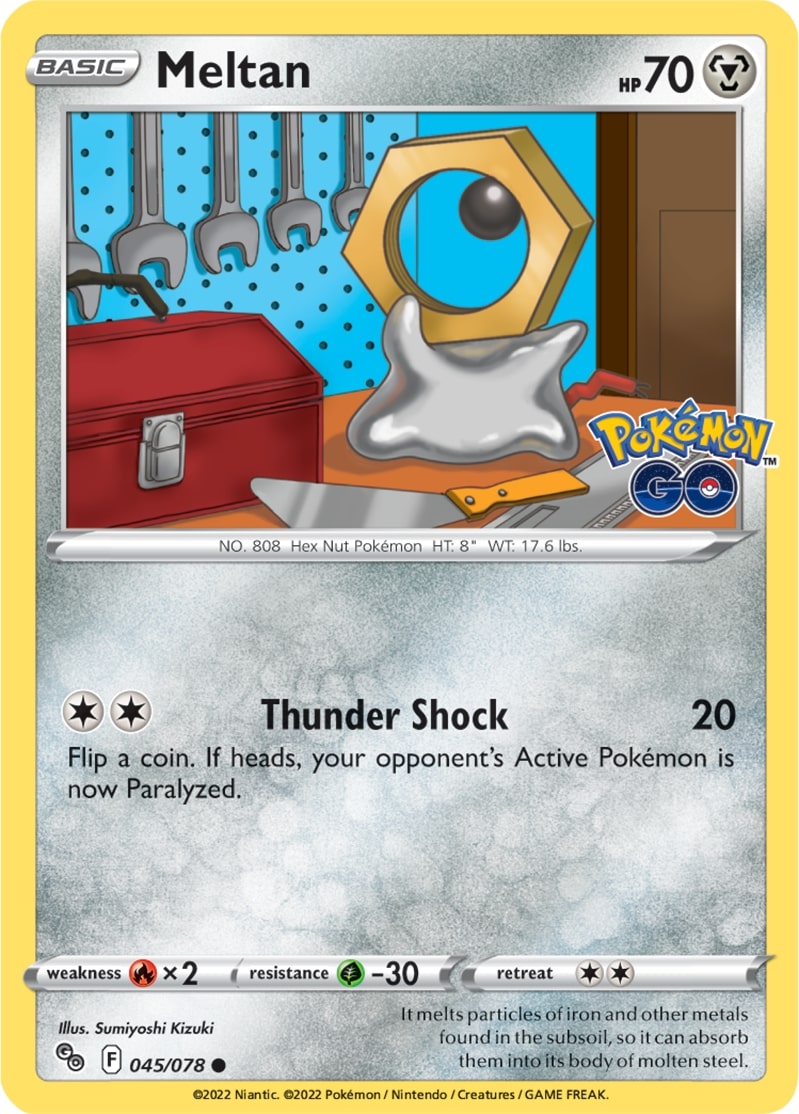 Meltan - Pokemon Go 045/078 - Common