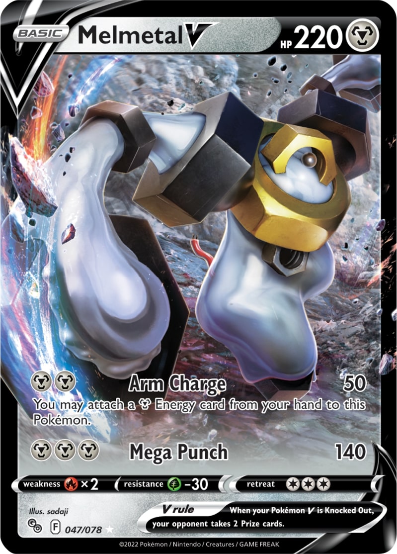 Melmetal V - Pokemon Go 047/078 - Ultra Rare