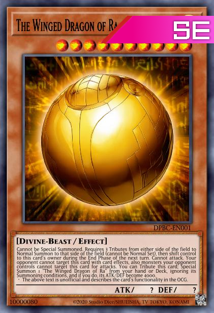 The Winged Dragon of Ra - Sphere Mode - RA01-EN007 - 1st Edition - Secret Rare