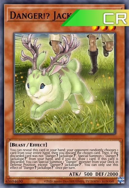 Danger!? Jackalope? - RA01-EN013 - 1st Edition - Collector's Rare