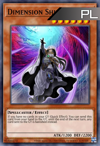 Dimension Shifter - RA01-EN014 - 1st Edition - Platinum Secret Rare