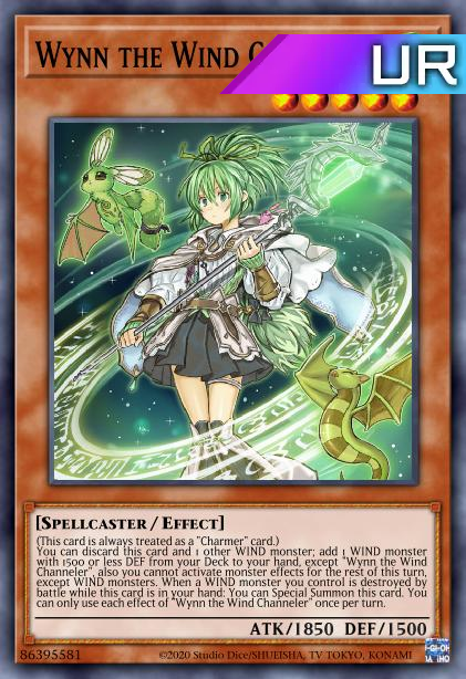 Wynn the Wind Channeler - RA01-EN018 - 1st Edition - Ultra Rare