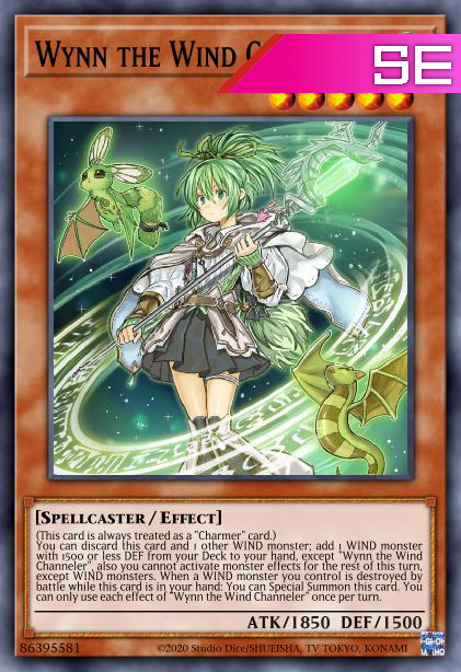 Wynn the Wind Channeler - RA01-EN018 - 1st Edition - Secret Rare