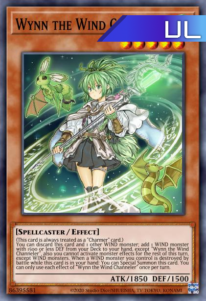 Wynn the Wind Channeler - RA01-EN018 - 1st Edition - Ultimate Rare