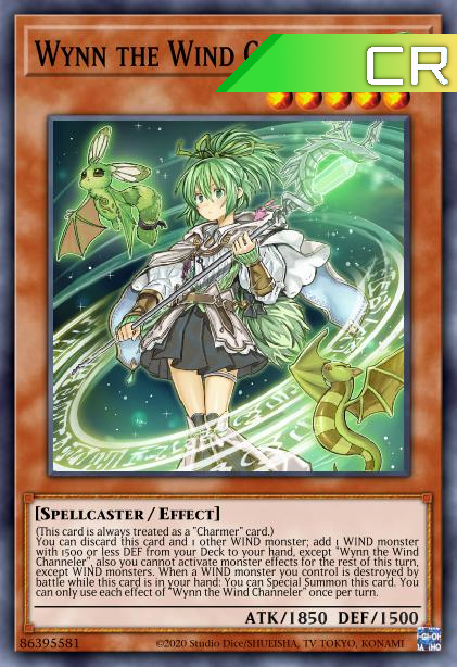 Wynn the Wind Channeler - RA01-EN018 - 1st Edition - Collector's Rare