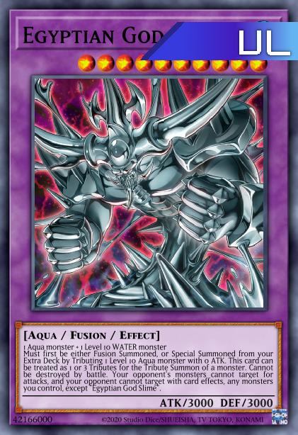 Egyptian God Slime - RA01-EN029 - 1st Edition - Ultimate Rare