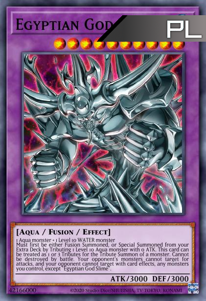 Egyptian God Slime - RA01-EN029 - 1st Edition - Platinum Secret Rare