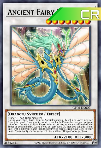 Ancient Fairy Dragon - RA01-EN030 - 1st Edition - Collector's Rare