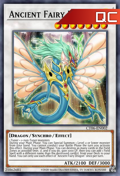 Ancient Fairy Dragon - RA01-EN030 - 1st Edition - Quarter Century Secret Rare