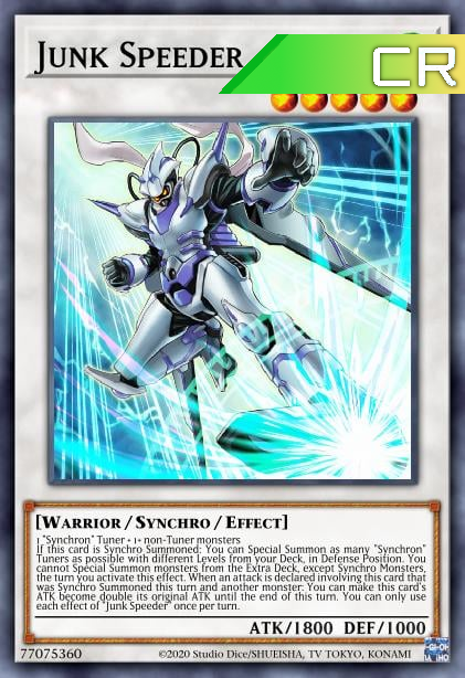 Junk Speeder - RA01-EN032 - 1st Edition - Collector's Rare